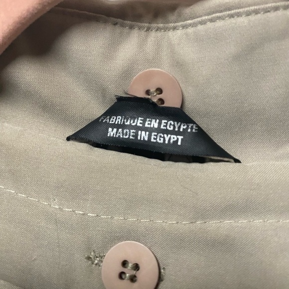 Utex Vintage 90's Taupe Metallic
Windbreaker Overcoat Trenchcoat
Size 42 - Picture 6 of 9